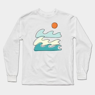 Waves Long Sleeve T-Shirt